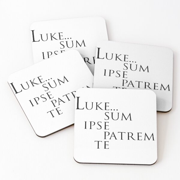 Item preview, Luke I am your father phrase in Latin designed and sold by Espirius.