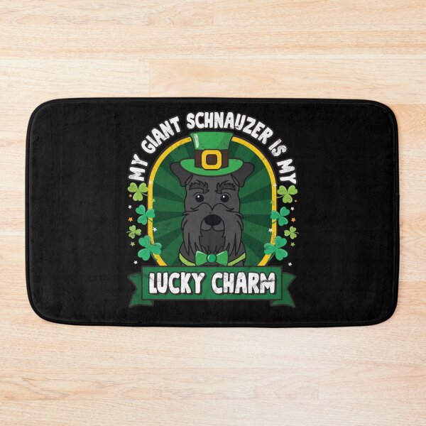 Aperçu de l'œuvre Giant Schnauzer is my Lucky Charm St Patricks créée et vendue par rafaeltto.