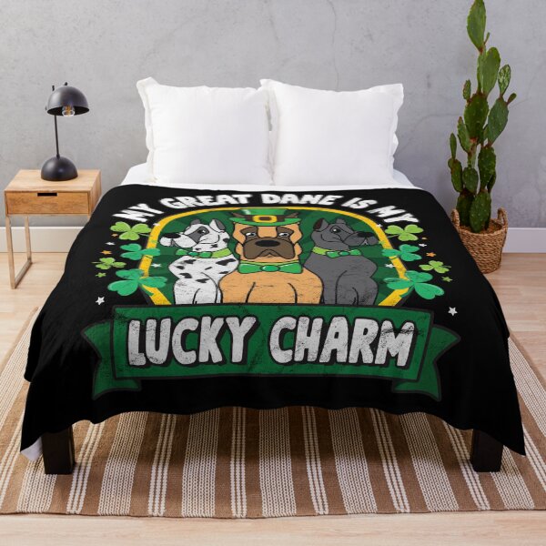 Aperçu de l'œuvre Great Dane is my Lucky Charm St Patricks créée et vendue par rafaeltto.