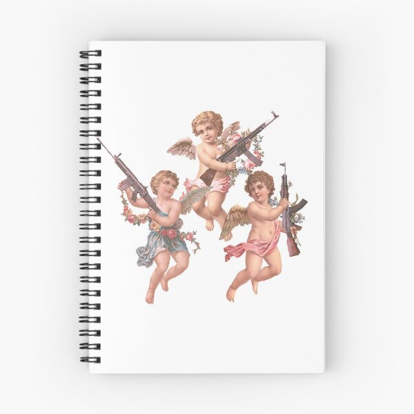Item preview, Baby Angels with Guns designed and sold by LeahGuo.