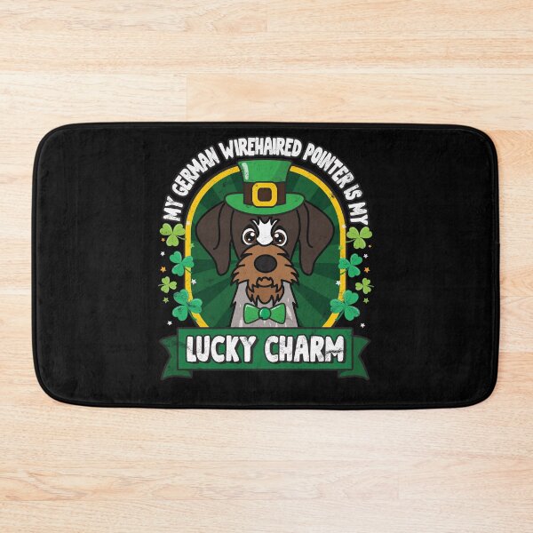 Item preview, German Wirehaired Pointer is my Lucky Charm St Patricks designed and sold by rafaeltto.