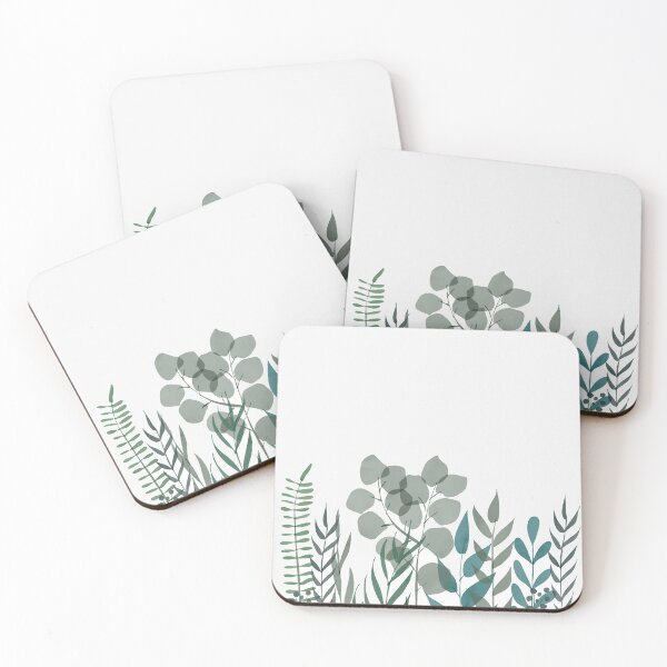 Item preview, Watercolor Leaves designed and sold by cafelab.