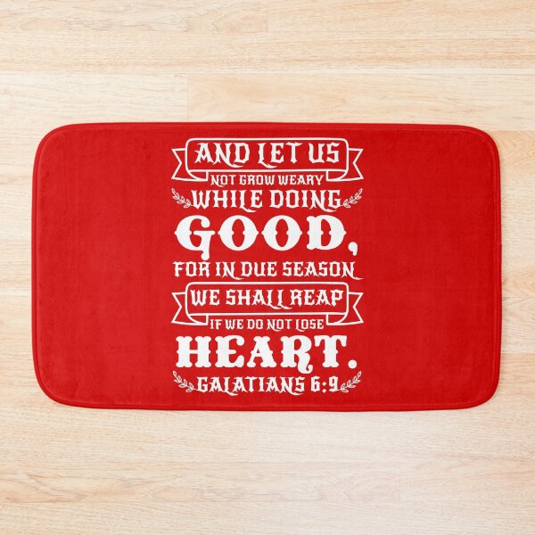 Item preview, Galatians 6:9 designed and sold by plushism.