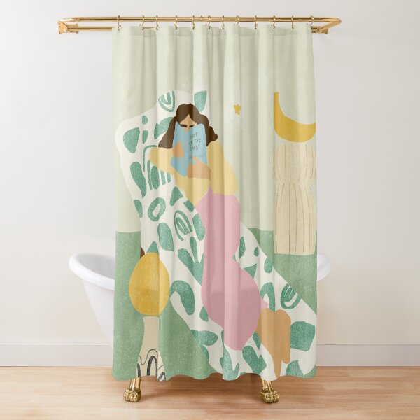 Discover Shoot For The Stars Shower Curtain