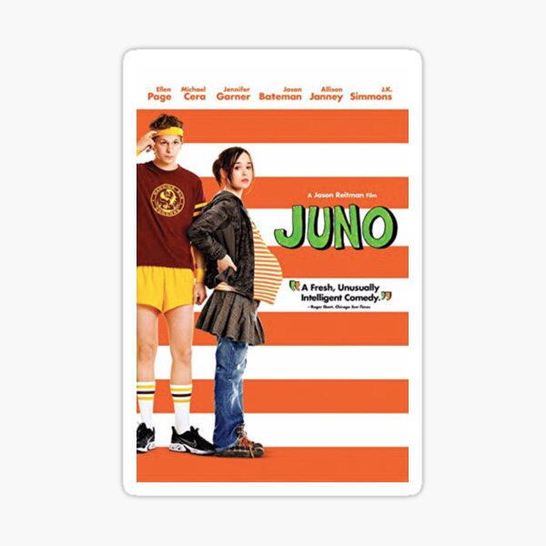 Juno poster Sticker