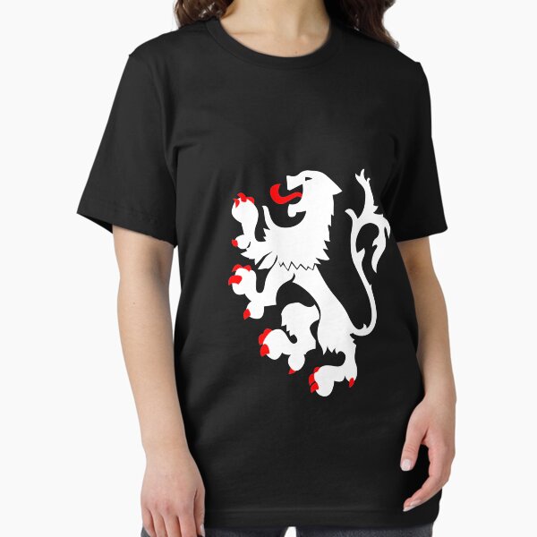 Vista previa del artículo con la obra «Escudo de armas León de Flandes», diseñado y vendido por Zimbo-Zimbo.