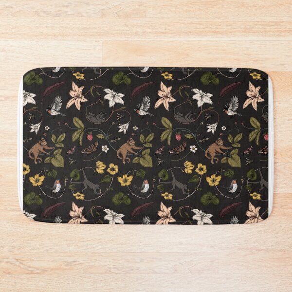 Item preview, Monkeys in the Mist - black designed and sold by Petra Holikova.