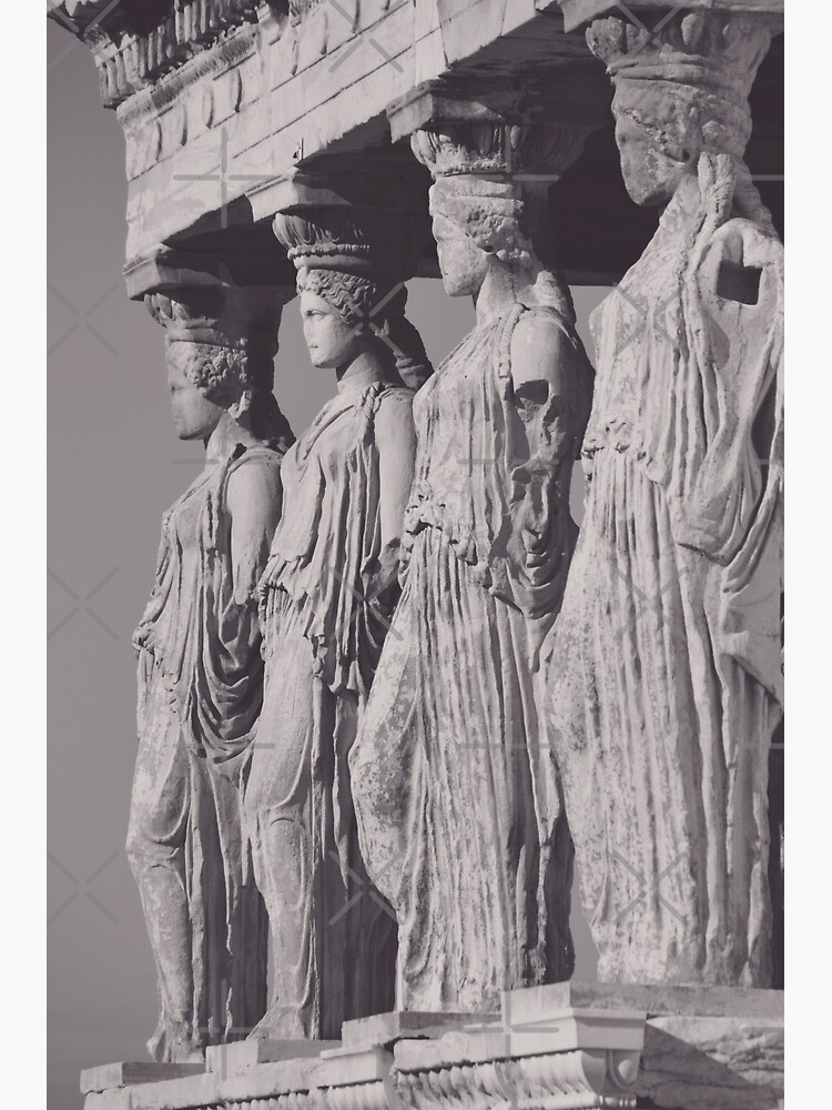 "Caryatids Of The Erechtheion, Ancient Greek, Athens Agora, Erectheum ...