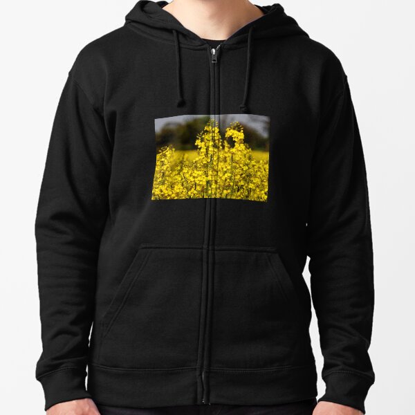 Rapeseed Field Zipped Hoodie