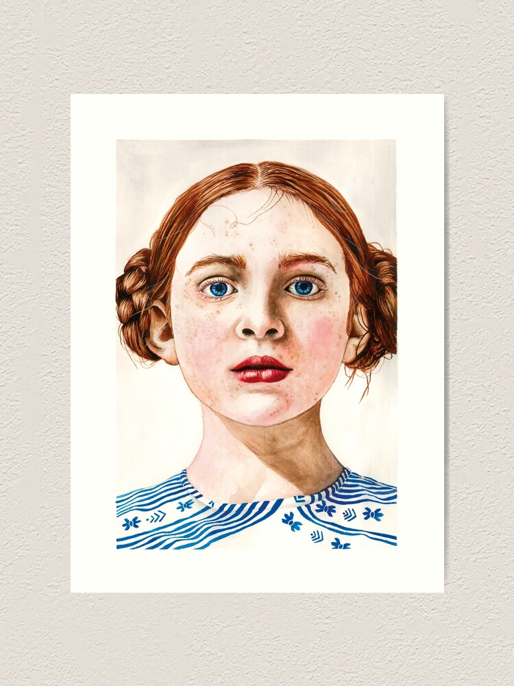 Alternate view of Sadie Sink Art Print
