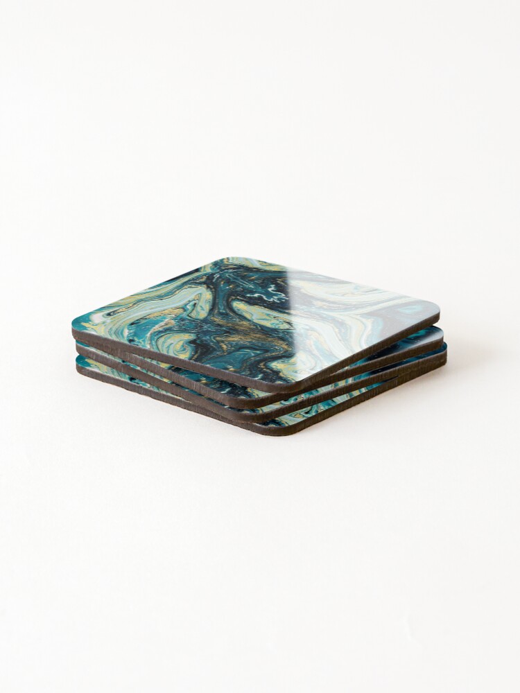 Thumbnail 4 of 5, Coasters (Set of 4), Spacetime designed and sold by abstracta.