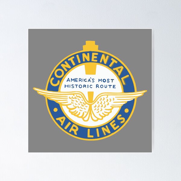 Item preview, Retro Continental Airlines Logo designed and sold by DeadRight.