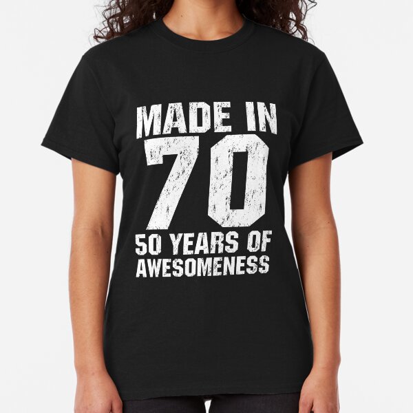 MADE IN 1961 fine vintage Birthday T-shirt gift funny present born classic fun
