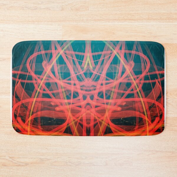 Item preview, Lightpainting Light Graffiti Modern Symmetry Art designed and sold by NeonAbstracts.