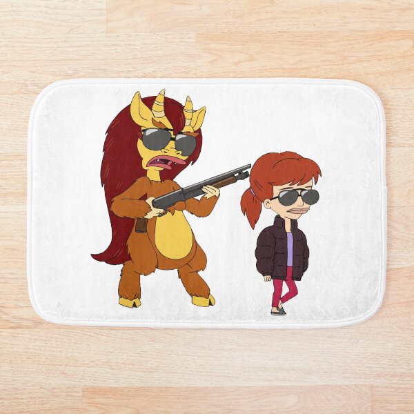 Meet the Sexy hormone monstress Bath Mat