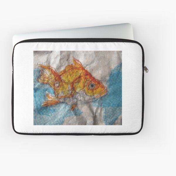 Goldfish Art Laptop Sleeve