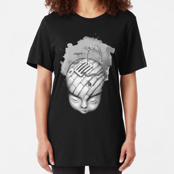 Horror Movies in My Head Slim Fit T-Shirt