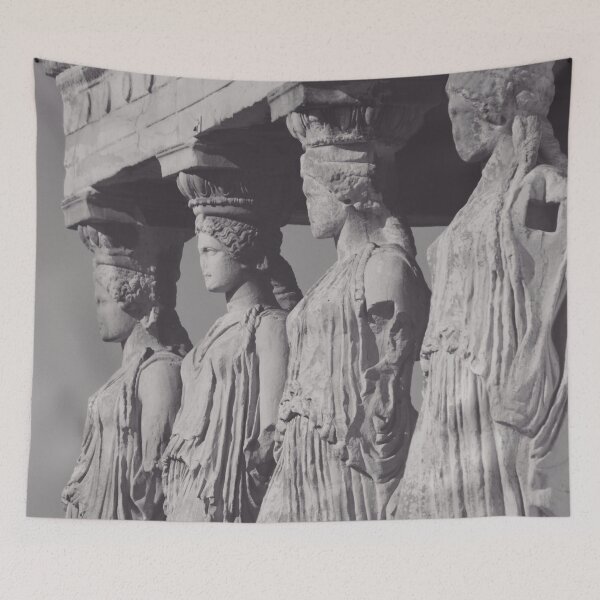 Item preview, Caryatids of the Erechtheion, ancient greek, Athens agora, Erectheum, Greece photo,  Acropolis of Athens designed and sold by Spallutos.
