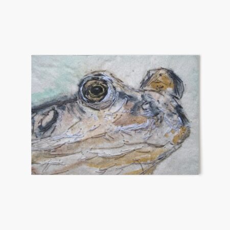 Frog Art Art Board Print