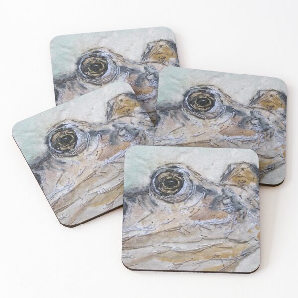 Frog Art Coasters (Set of 4)