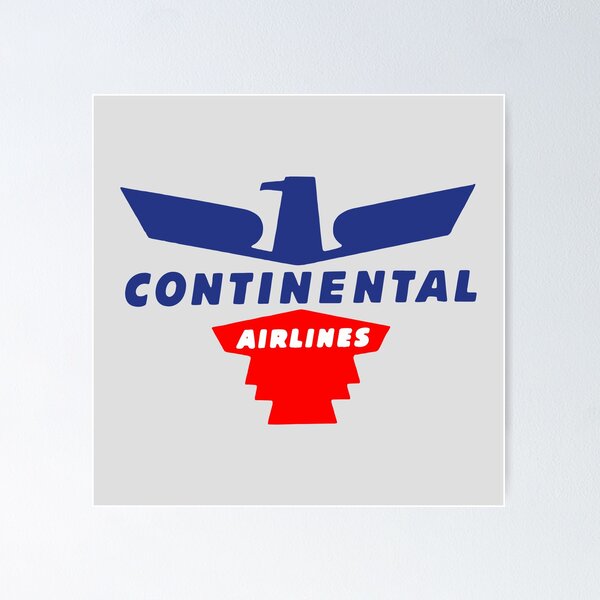Item preview, Continental Airlines Retro Logo designed and sold by DeadRight.