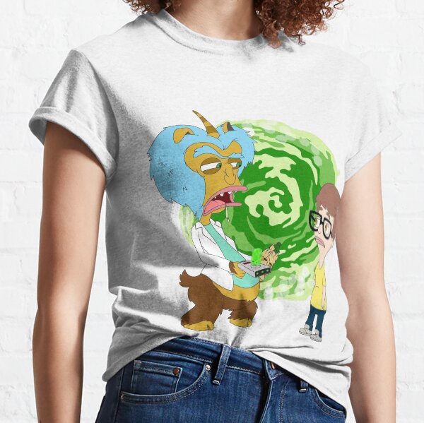 Rick and Morty are Big Mouth Characters Classic T-Shirt