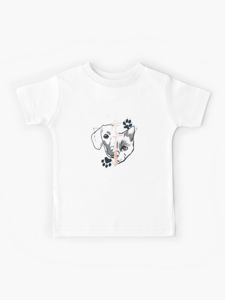 【FALLETT】Puppy drawing overfit short sleeve t-shirt★3色 FALLETT】Puppy drawing overfit short sleeve t-shirt☆3色