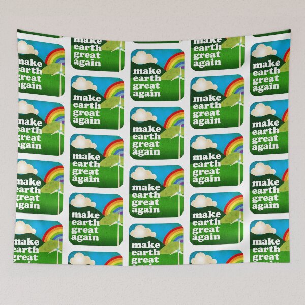 Item preview, MAKE EARTH GREAT AGAIN - ILLUSTRATION 01. designed and sold by Clifford Hayes.