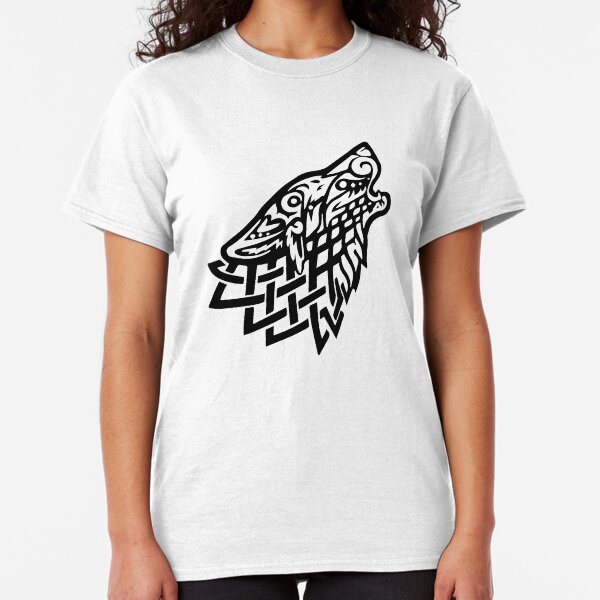 Celtic Wolf - Black Classic T-Shirt