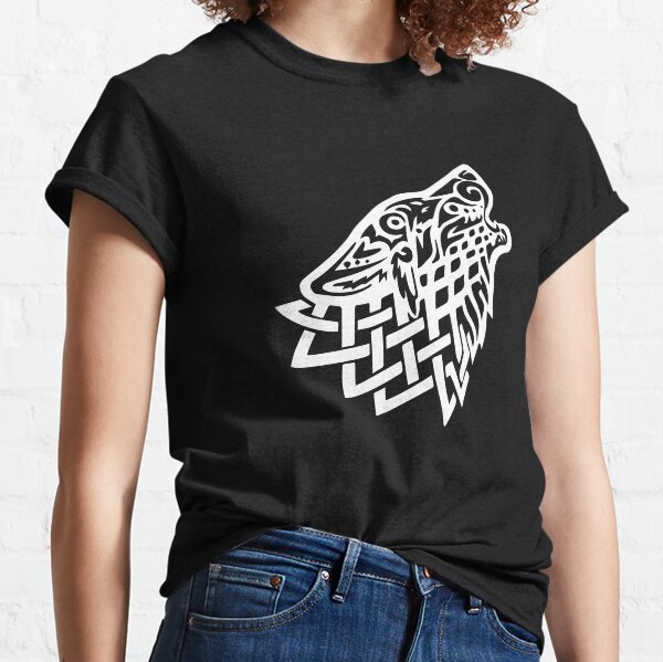 Celtic Wolf - White T-shirt classique