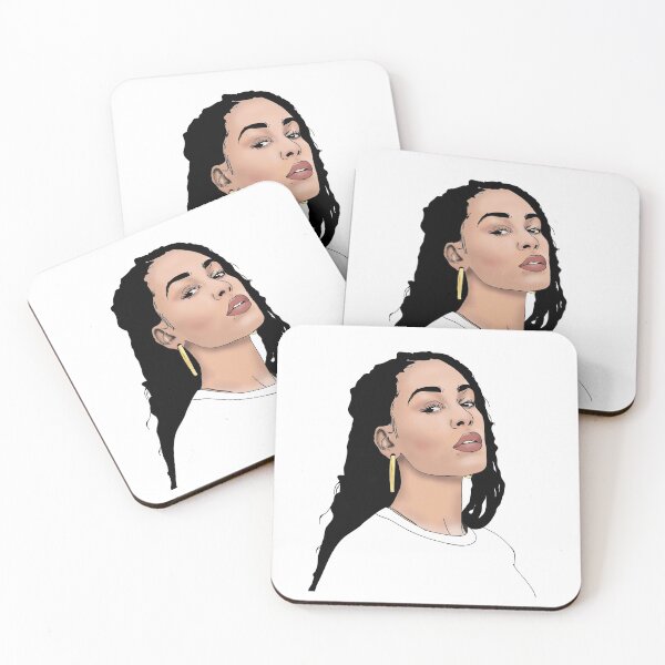Item preview, Jorja Smith illustration designed and sold by Goroudesign.