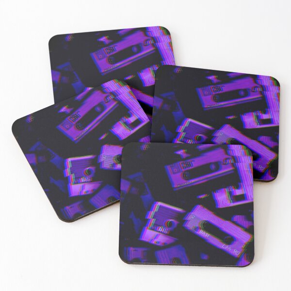 Item preview, Purple Glitch Cassette Tapes designed and sold by Myheartofworship.