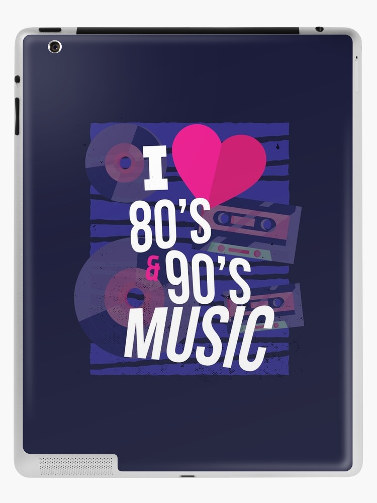 Póster con la obra «Amo la musica de los 80 y 90» de DerSenat