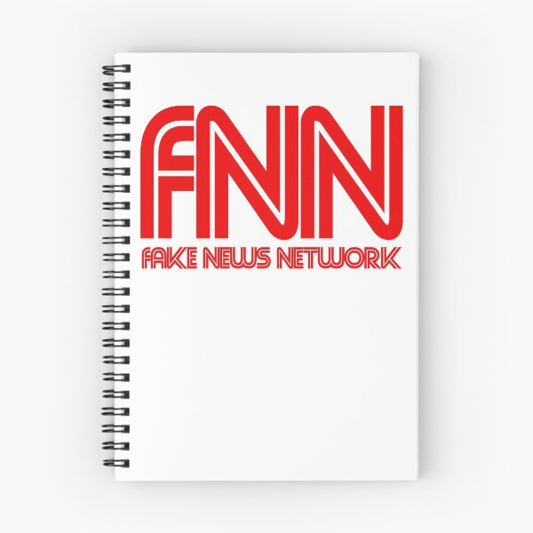 Item preview, FNN Fake News Network Parody Trump calls them Fake News! designed and sold by ThatMerchStore.