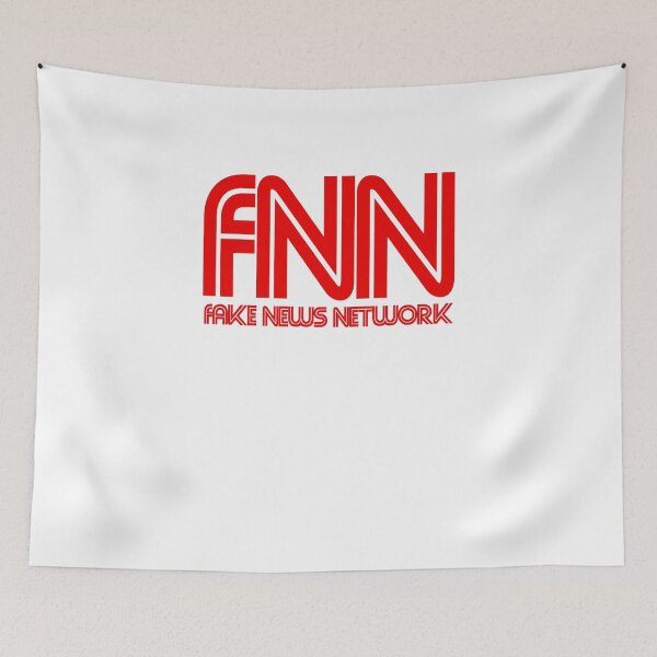 Item preview, FNN Fake News Network Parody Trump calls them Fake News! designed and sold by ThatMerchStore.