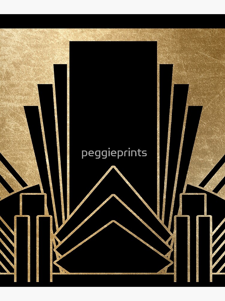 Art deco design by peggieprints