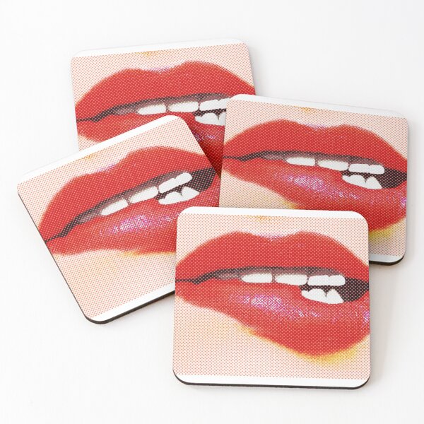 Item preview, Mecedora de labios rojos designed and sold by Caprice Logan.
