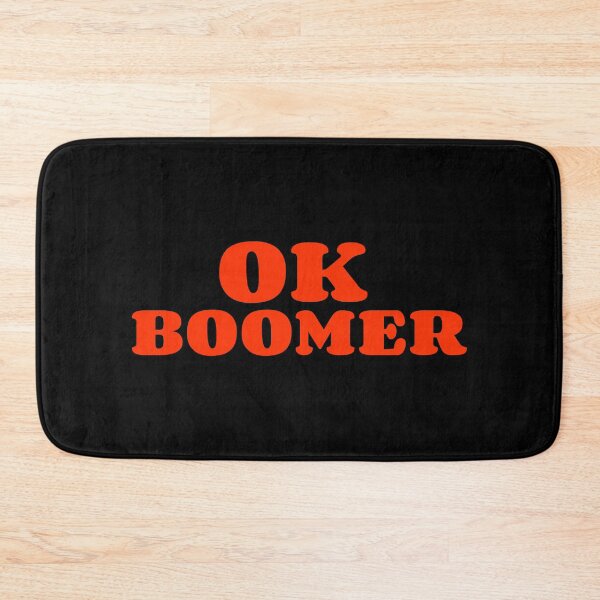 Item preview, Ok Boomer red text designed and sold by Scoopivich.