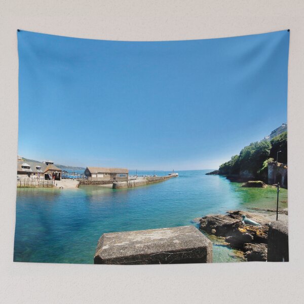 Item preview, Looe Cornwall Panorama designed and sold by Terri Waters Photography & Design.