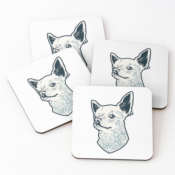 Item preview, Tattoo chihuahua designed and sold by wolfncat.