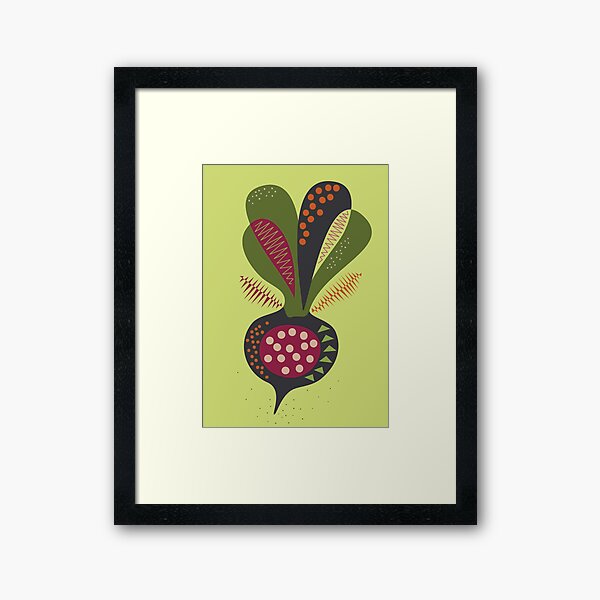Beetroot Framed Art Print