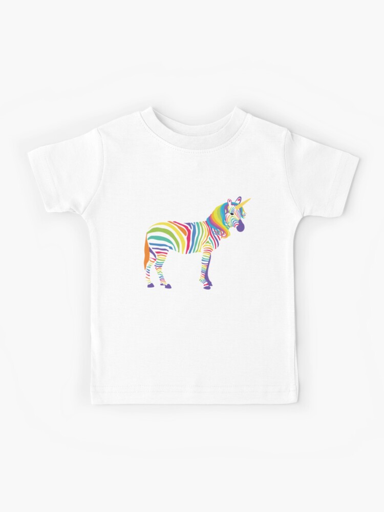 Rainbow unicorn print | Kids T-Shirt