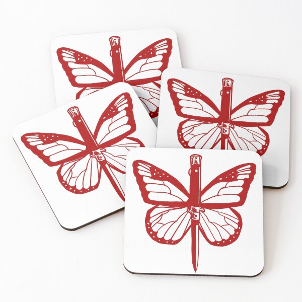 Item preview, Red Butterfly designed and sold by mysterymixtapes.