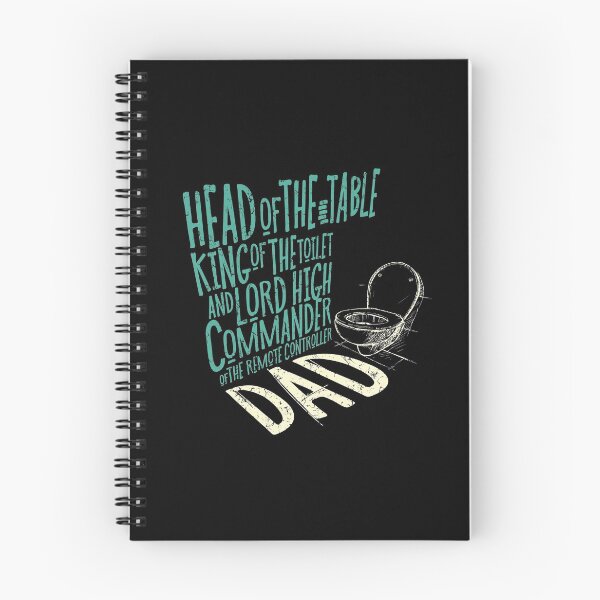 Item preview, Funny Daddy - Head Of The Table, King Of The Toilet And Lord High Commander Of The Remote Controller designed and sold by kolbasound.