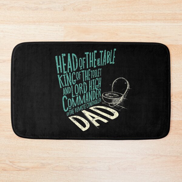 Item preview, Funny Daddy - Head Of The Table, King Of The Toilet And Lord High Commander Of The Remote Controller designed and sold by kolbasound.