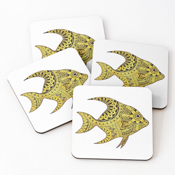 Item preview, Fish (Yellow) designed and sold by Calen  Picard-Carroll.