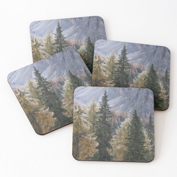 Item preview, Misurina Larches on a dewy morning designed and sold by ccullen222.
