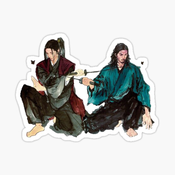 Item preview, Inoue Takehiko Vagabond Manga Musashi Miyamoto vs Sasaki Kojiro designed and sold by invinciblemoon.
