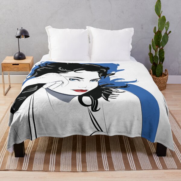 Vista previa del artículo con la obra «Elizabeth Taylor mirándote», diseñado y vendido por imarilynmonroe.