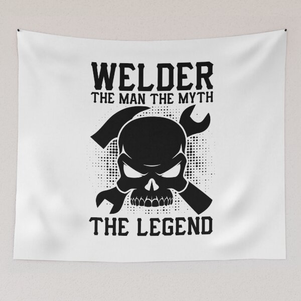 Item preview, Welder The Man The Myth The Legend designed and sold by VibrantGifts.